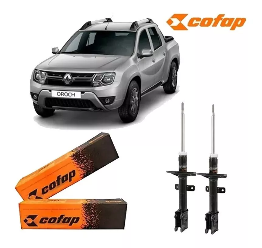 AMORT DEL REN DUSTER,OROCH 1.6 16V, 2.0 16V KIT C/FUELLE Y TACOS AMBOS
