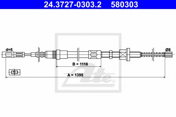 CABLE FRENO