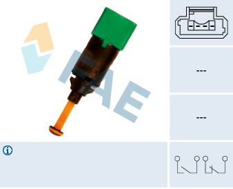 INTERRUP FRENO CIT-PEU BER B9,C3,C4,ELY / 207,208,307,308,2008,3008,PA