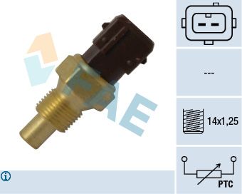 SENSOR temp agua CIT/PEU ber sax zx 306.405 406 1.6>1.8 8+16val marron