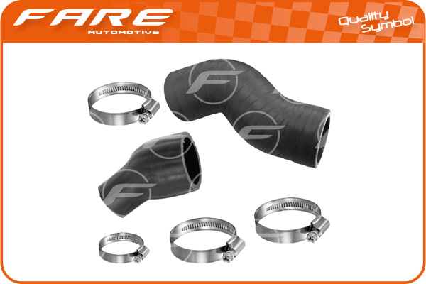 CAÑO TURBO PEU BOXER III 12- 2.2HDI (P22TED) JGO