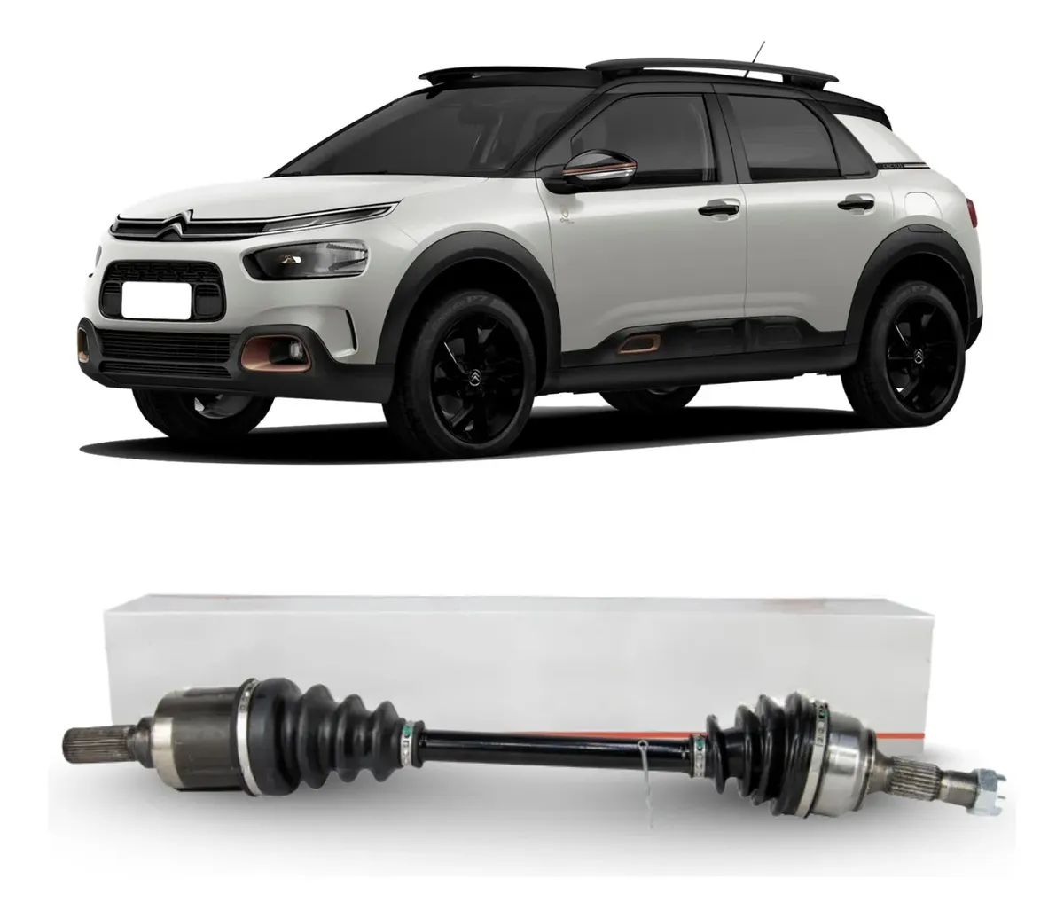 SEMIEJE CIT C4 CACTUS 1.6 16V(EC5) MANUAL IZQ LR:25D LC:22