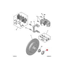 TAPA GRASA P/EJE TRAS PEU 307 57MM