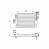 INTERCOOLER CIT-PEU JUMPY III / EXPERT III 1.6HDI